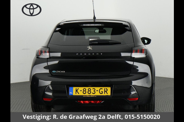 Peugeot e-208 EV Allure Black Pack 50 kWh 300 km actieradius | Navigatie | Apple Carplay & AndroidAUTO | Privacy Glass |