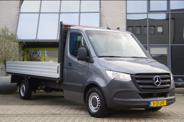 Mercedes-Benz Sprinter 316 2.2 CDI L3 OPEN LAADBAK, AUT. 3.5T TREKHAAK, 3-ZITS, ADAPT. CRUISE, MBUX 10'', NAVI, CLIMA, PICK-UP