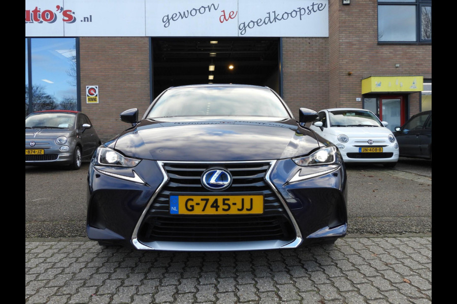 Lexus IS 300h Hybrid Edition 30 NAVI/LEER/LED/17"LMV!