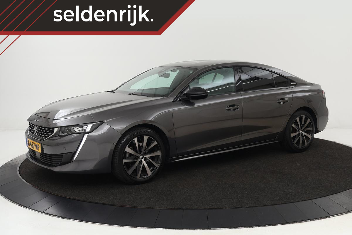 Peugeot 508 1.6 PureTech GT Line | Stoelverwarming | Adaptive cruise | Focal Sound | 360 camera | Carplay | Full LED | Half leder | Keyless | Navigatie