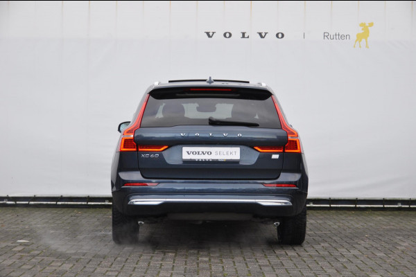 Volvo XC60 T6 350PK Long Range AWD Plus Bright / Adaptieve cruise control / Pilot Assist / 360 Camera / Panoramisch schuif-kantel dak / Lederen bekleding / Elektrisch bedienbare voorstoelen met geheugen / Stoelverwarming voor en achter / Apple Carplay /