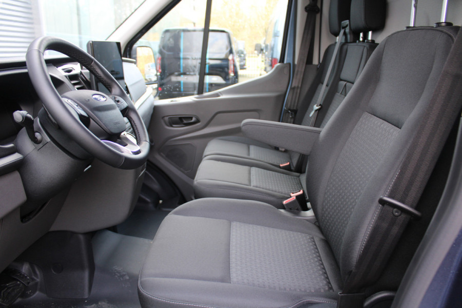 Ford Transit 350 2.0 TDCI L3H2 Limited 165pk - Adaptive Cruise - Luchtvering - Blind Spot - 360 camera - Navigatie - Stoelverwarming - Trekha