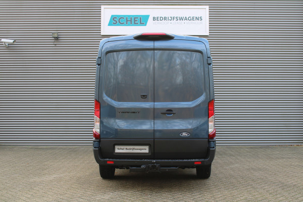 Ford Transit 350 2.0 TDCI L3H2 Limited 165pk - Adaptive Cruise - Luchtvering - Blind Spot - 360 camera - Navigatie - Stoelverwarming - Trekha