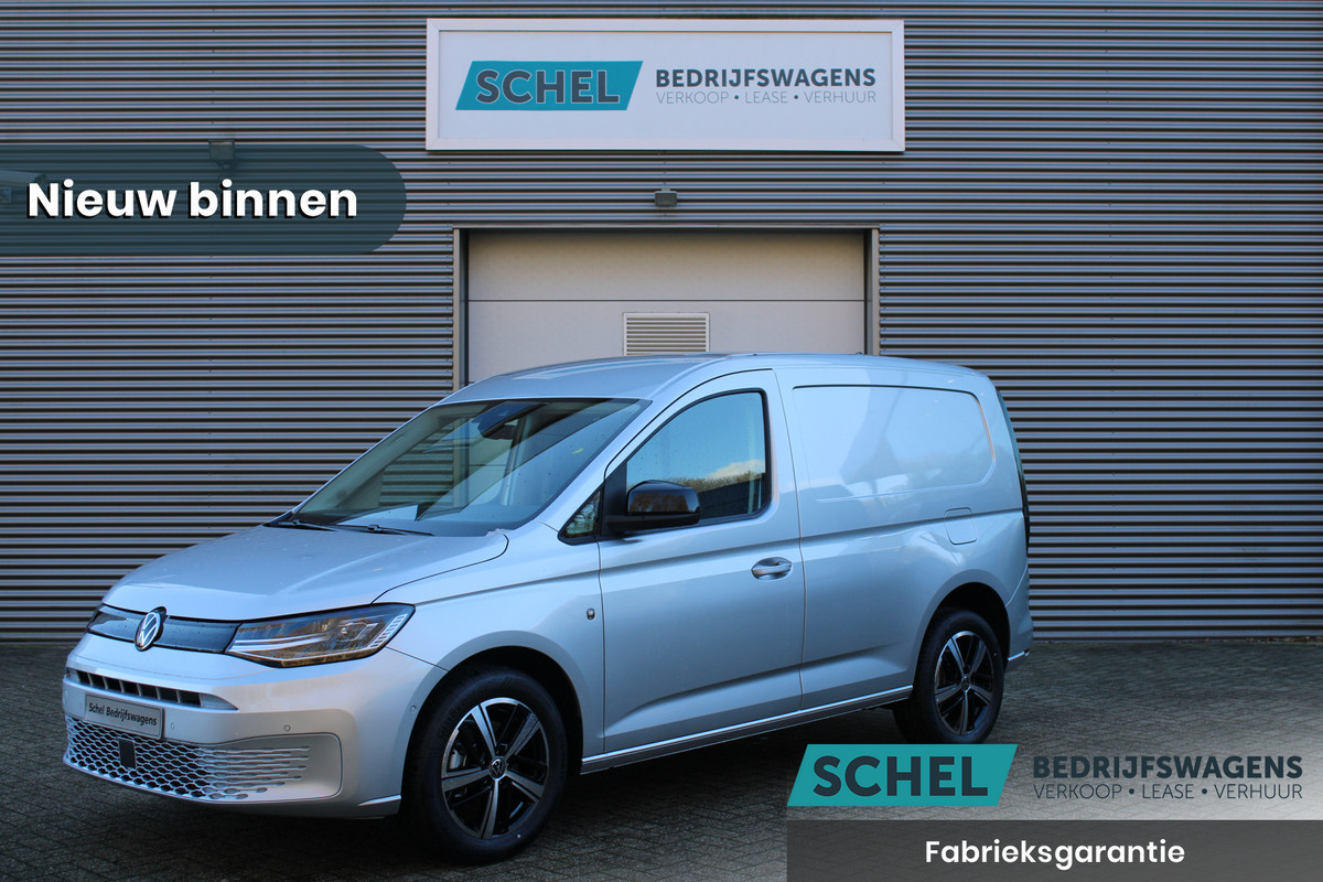 Volkswagen Caddy Cargo 2.0 TDI 122pk DSG7 - Carplay - Adaptive Cruise - Navigatie - Dig. cockpit - LED koplampen - Ergocomfort stoel - Stoelverwarming