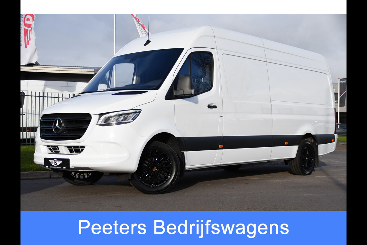 Mercedes-Benz Sprinter 316 2.2 CDI L3H2 PB Edition Camera, Cruise, Carplay, Automaat, 164PK, Multimedia, Stoelverwarming, Standkachel, LED, UNIEK!