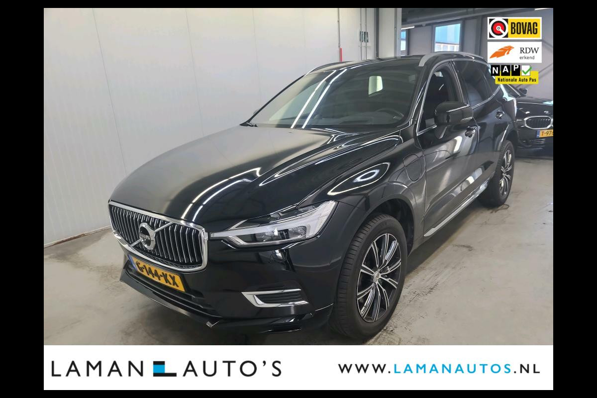 Volvo XC60 T8 Twin Engine 390pk AWD Inscription | Luchtvering B&W Pano Nappa Leder On Call HUD LED Virtual ECC Navi ACC 19" LMV BLIS | Plug