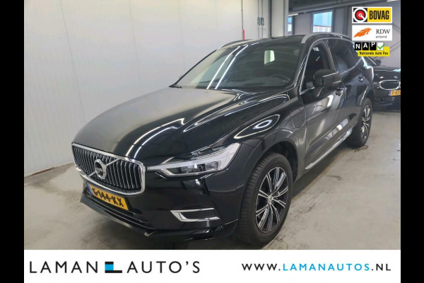 Volvo XC60 T8 Twin Engine 390pk AWD Inscription | Luchtvering B&W Pano Nappa Leder On Call HUD LED Virtual ECC Navi ACC 19" LMV BLIS | Plug