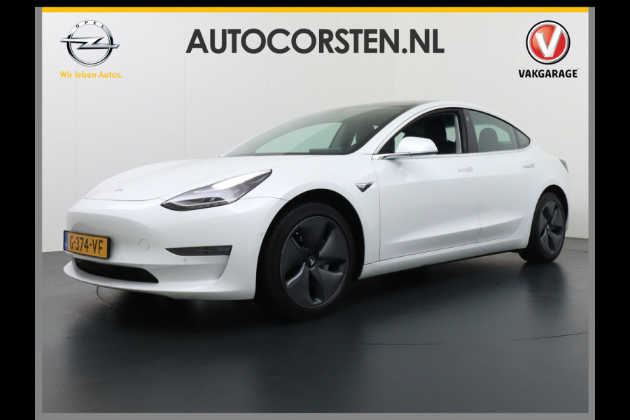 Tesla Model 3 Long Range 75 kWh 463PK FSD -vb 18" Premium-Audio 4wd AutoPilot Pano.dak Camera Leer Adaptive-Cruise+Stop&Go  PDC-A+Voor Wifi Ec Veel grip door AWD vierwielaandrijving. Origineel Nederlandse auto ! grootste accu ! tot 16,5 kwh thuis laden, 120kw/h snelladen per uur !