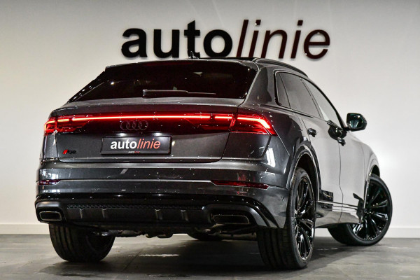 Audi Q8 60 TFSI e quattro Pro Line S Competition. BTW, Nieuw, RS Zetels, Pano, 360 3D, Laser, B&O, Trek, Keyless, ACC, Dodeh, 23"!