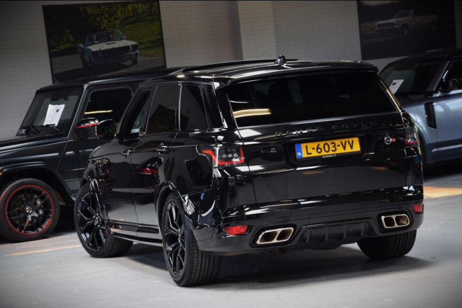 Land Rover Range Rover Sport P575 SVR Panorama Ultimate Black Navi|Leder|Dealer onderhouden|