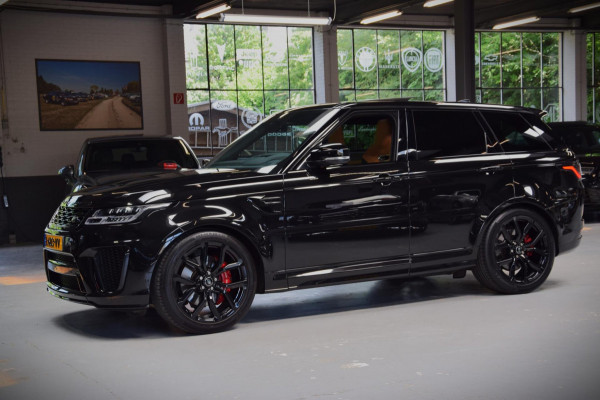 Land Rover Range Rover Sport P575 SVR Panorama Ultimate Black Navi|Leder|Dealer onderhouden|