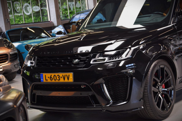 Land Rover Range Rover Sport P575 SVR Panorama Ultimate Black Navi|Leder|Dealer onderhouden|