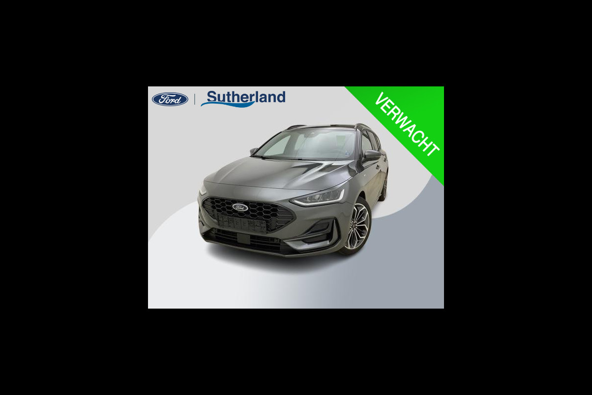 Ford FOCUS Wagon 1.0 EcoBoost Hybrid ST Line X 155pk | Driver Assistance Pack | Panoramadak | Winterpack | 18 inch Licht metaal | Vol leder | Design pack | Verlengde fabrieksgarantie tot 02-2028