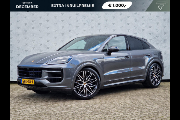 Porsche Cayenne Coupé 3.0 E-Hybrid | Soft-Close | Luchtvering | Key-Less | BOSE | Stoelventilatie | Stuurverwarming | Pano | BSD |