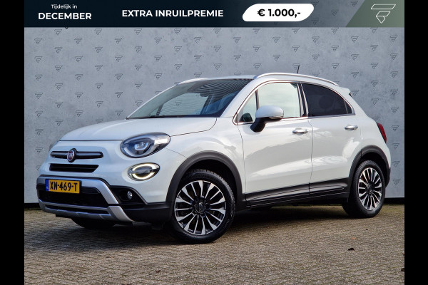 Fiat 500X Cross 1.3 GSE City Cross Automaat | Camera | Navi | 17” Velgen | Clima | Key-Less | PDC | Cruise | LED |