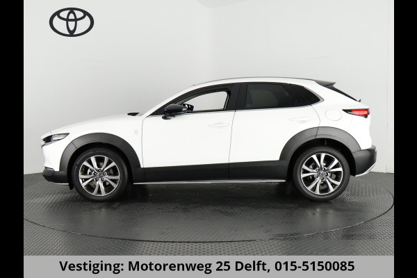 Mazda CX-30 2.0 X-LUXERY LEDER.HYBRIDE AUTOMAAT GARANTIE TOT 2030* 180 PK EN 1: 19 . Zeer rijk uitgerust !!