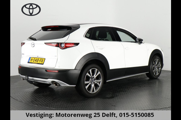 Mazda CX-30 2.0 X-LUXERY LEDER.HYBRIDE AUTOMAAT GARANTIE TOT 2030* 180 PK EN 1: 19 . Zeer rijk uitgerust !!