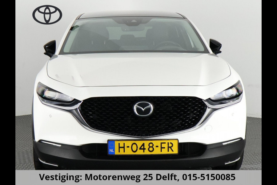 Mazda CX-30 2.0 X-LUXERY LEDER.HYBRIDE AUTOMAAT GARANTIE TOT 2030* 180 PK EN 1: 19 . Zeer rijk uitgerust !!