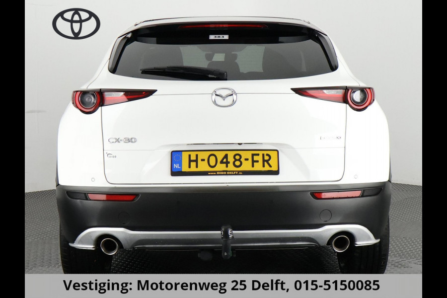 Mazda CX-30 2.0 X-LUXERY LEDER.HYBRIDE AUTOMAAT GARANTIE TOT 2030* 180 PK EN 1: 19 . Zeer rijk uitgerust !!