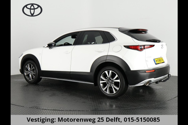 Mazda CX-30 2.0 X-LUXERY LEDER.HYBRIDE AUTOMAAT GARANTIE TOT 2030* 180 PK EN 1: 19 . Zeer rijk uitgerust !!