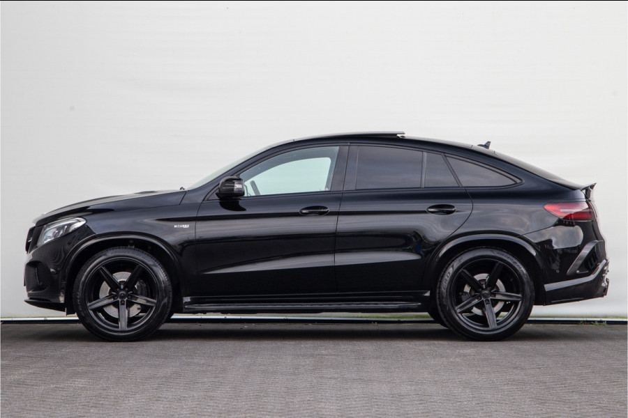 Mercedes-Benz GLE 43 AMG Coupe 4MATIC Aut9, Pano, Carbon, Harman-Kardon, Luchtvering, 368pk