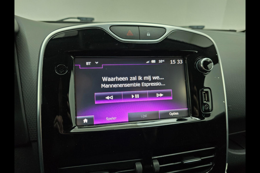 Renault Clio Occasion met cruisecontrol en parkeersensoren | Tweedehands Renault Clio zwart | Bass Reflex premium audio | ALJauto