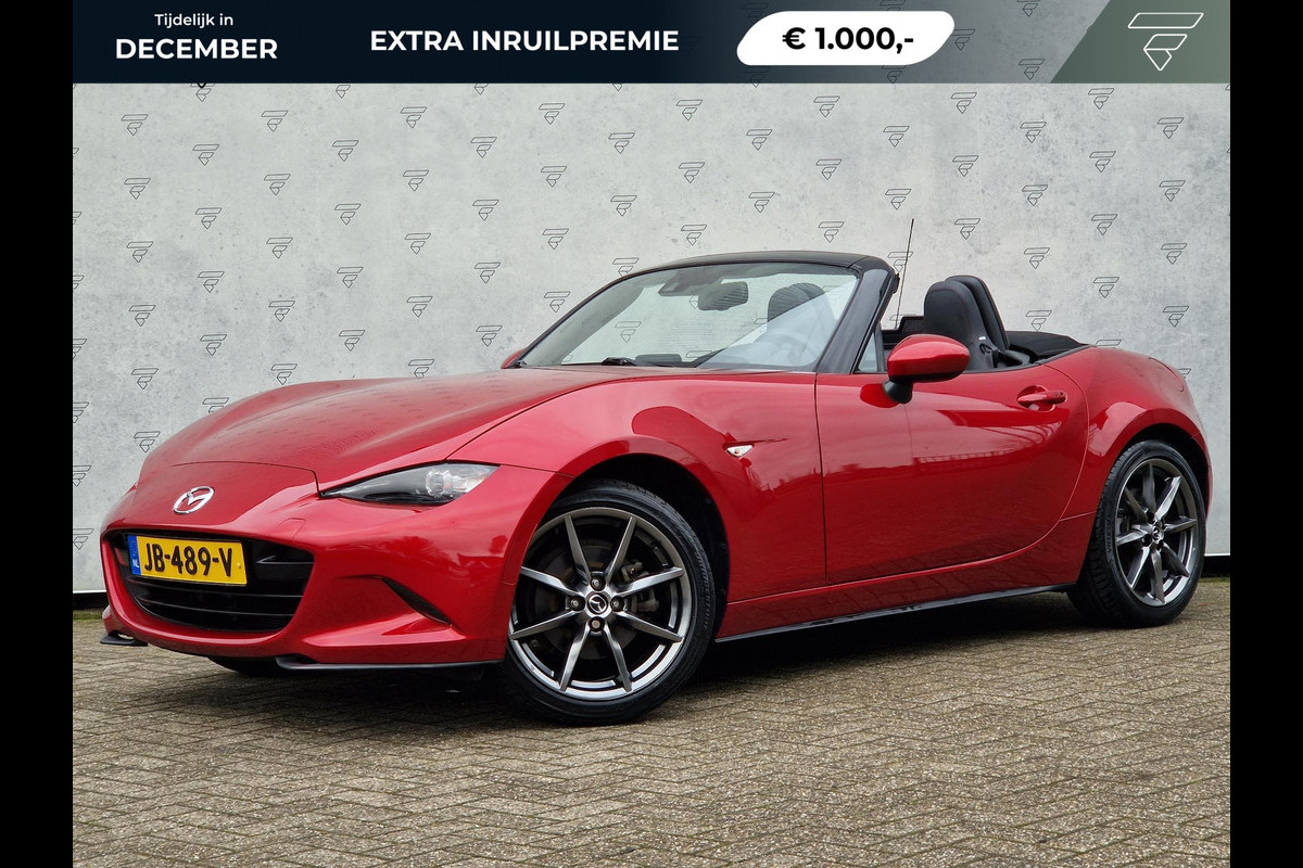 Mazda MX-5 2.0 SkyActiv-G 160 GT-M | Stoelverwarming | Clima | Navi | DAB | PDC | LED | BOSE |