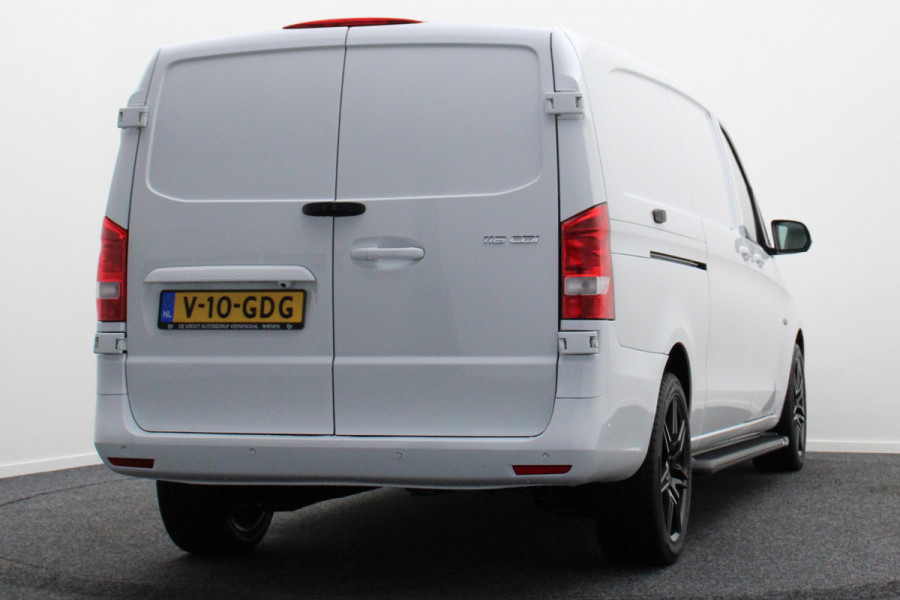 Mercedes-Benz Vito 116 CDI Extra Lang Automaat 3-Zits, Airco, Navigatie, Camera, Apple CarPlay, Cruise, Achterdeuren 270°