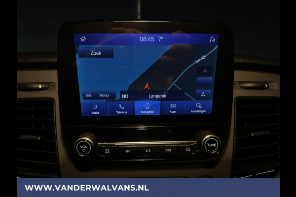 Ford Transit Custom 2.0 TDCI 131pk L2H1 Euro6 Airco | Navigatie | LED | Cruisecontrol | Trekhaak Android Auto, Verwarmde voorruit, Parkeersensoren, Bijrijdersbank