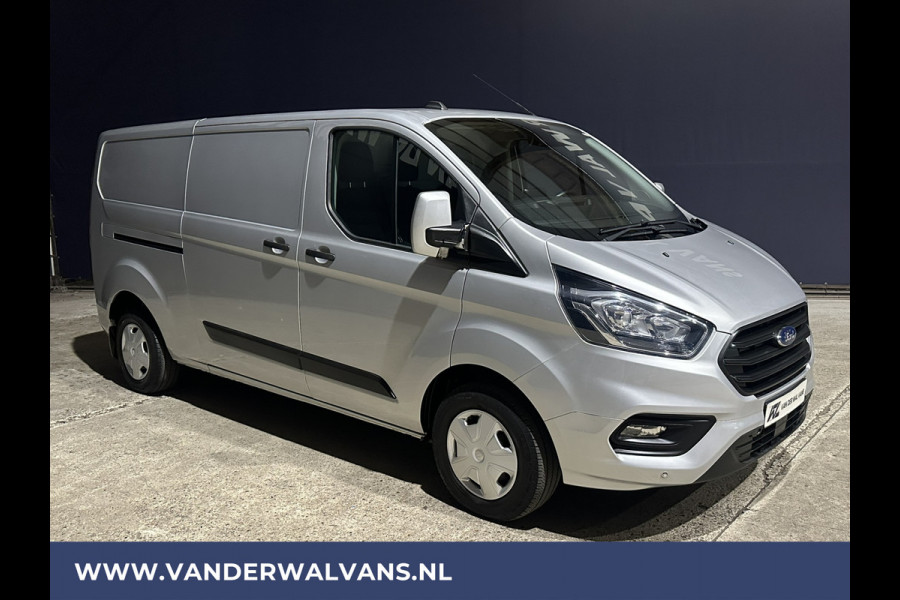 Ford Transit Custom 2.0 TDCI 131pk L2H1 Euro6 Airco | Navigatie | LED | Cruisecontrol | Trekhaak Android Auto, Verwarmde voorruit, Parkeersensoren, Bijrijdersbank