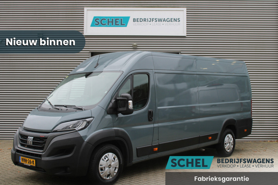 Fiat Ducato 35 2.2 MultiJet L4H2 160pk - LED - Navigatie - Camera - Virtual cockpit - Betimmering - Keyless - Trekhaak - Rijklaar