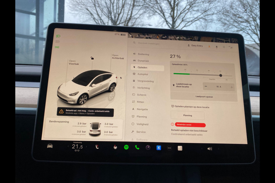 Tesla Model Y Long Range AWD 75 kWh VAN 38.900 VOOR 35.877 EINDEJAARSVOORDEEL 3.023,- | AUTOPILOT | LEDER | PANO | ELEK. KOFFER