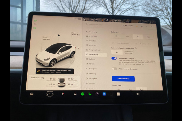 Tesla Model Y Long Range AWD 75 kWh VAN 38.900 VOOR 35.877 EINDEJAARSVOORDEEL 3.023,- | AUTOPILOT | LEDER | PANO | ELEK. KOFFER