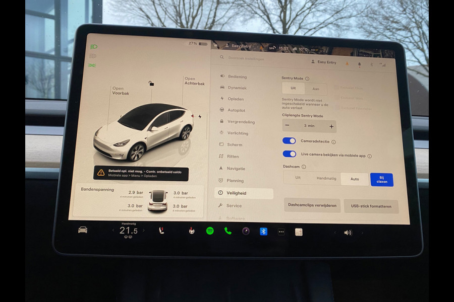 Tesla Model Y Long Range AWD 75 kWh VAN 38.900 VOOR 35.877 EINDEJAARSVOORDEEL 3.023,- | AUTOPILOT | LEDER | PANO | ELEK. KOFFER