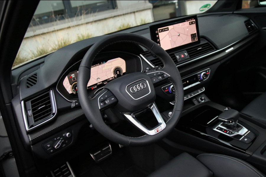 Audi Q5 55 TFSI e Quattro Competition S Edition S-Line 367pk Automaat|Luchtvering|Panoramadak|Virtual Cockpit|OLED Matrix|Trekhaak