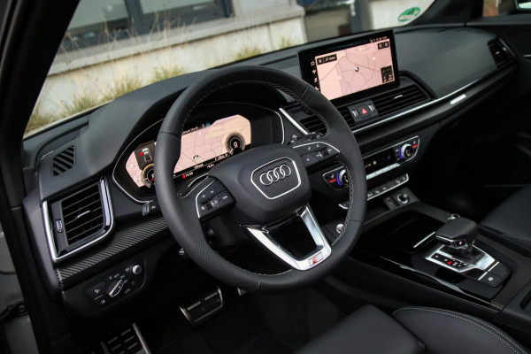 Audi Q5 55 TFSI e Quattro Competition S Edition S-Line 367pk Automaat|Luchtvering|Panoramadak|Virtual Cockpit|OLED Matrix|Trekhaak