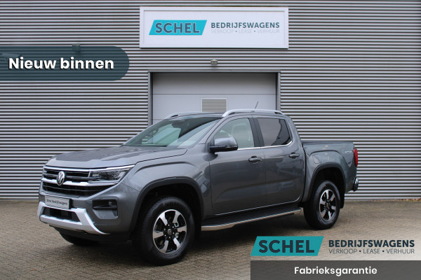 Volkswagen Amarok Style 3.0TDI V6 4Motion 2 zits - Grijs - Adaptive Cruise - LED - Navigatie - Camera - Stoel-stuurverwarming - Trekhaak - Rijklaa