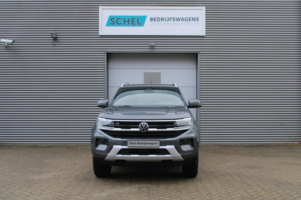 Volkswagen Amarok Style 3.0TDI V6 4Motion 2 zits - Grijs - Adaptive Cruise - LED - Navigatie - Camera - Stoel-stuurverwarming - Trekhaak - Rijklaa