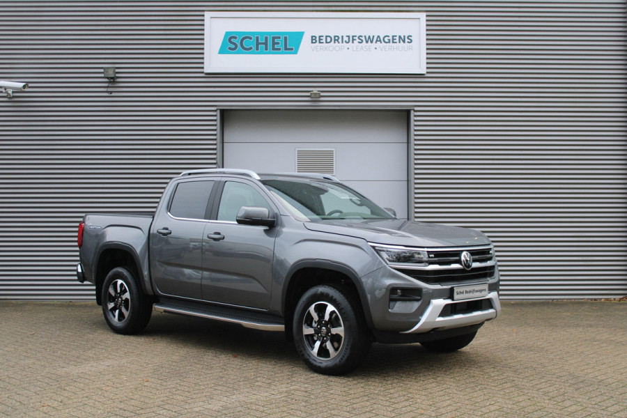 Volkswagen Amarok Style 3.0TDI V6 4Motion 2 zits - Grijs - Adaptive Cruise - LED - Navigatie - Camera - Stoel-stuurverwarming - Trekhaak - Rijklaa