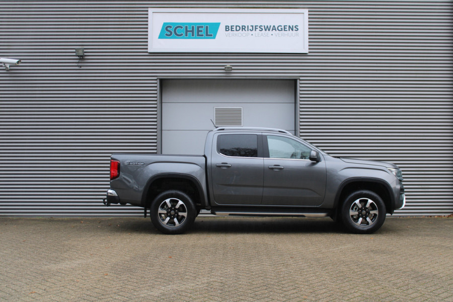 Volkswagen Amarok Style 3.0TDI V6 4Motion 2 zits - Grijs - Adaptive Cruise - LED - Navigatie - Camera - Stoel-stuurverwarming - Trekhaak - Rijklaa