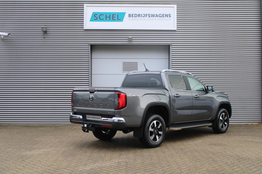 Volkswagen Amarok Style 3.0TDI V6 4Motion 2 zits - Grijs - Adaptive Cruise - LED - Navigatie - Camera - Stoel-stuurverwarming - Trekhaak - Rijklaa