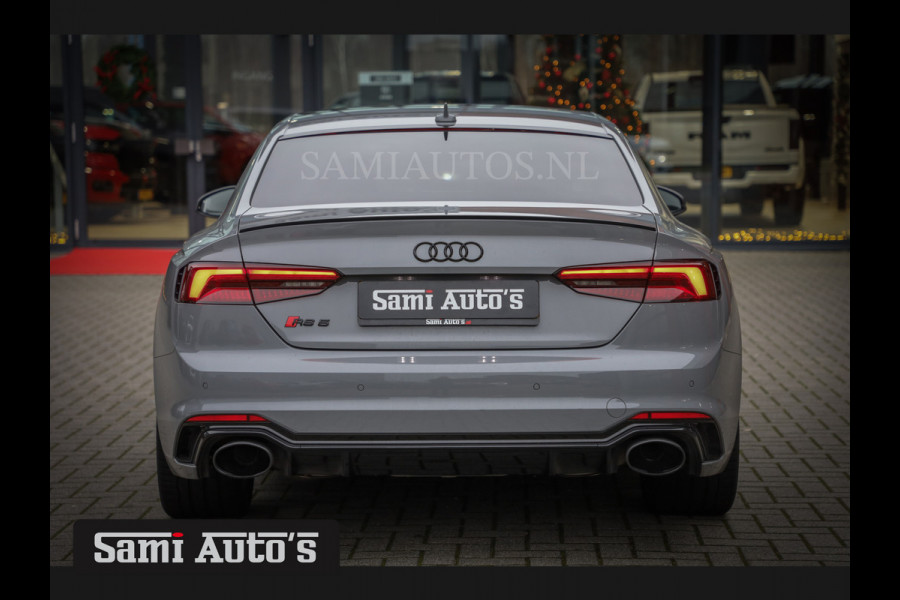 Audi RS5 A5 Coupé 570PK 745 NM | 2.9 TFSI QUATTRO | TOP STAAT | ONDERHOUD HISTORIE AANWEZIG | NARDO GREY | RS STOELEN | MASSAGE | PANO | ZWART HEMEL | BLACK LINE | MATRIX LED | VAGTechniek Tuning.