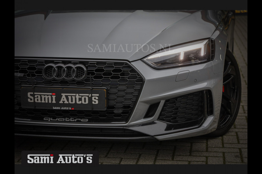 Audi RS5 A5 Coupé 570PK 745 NM | 2.9 TFSI QUATTRO | TOP STAAT | ONDERHOUD HISTORIE AANWEZIG | NARDO GREY | RS STOELEN | MASSAGE | PANO | ZWART HEMEL | BLACK LINE | MATRIX LED | VAGTechniek Tuning.