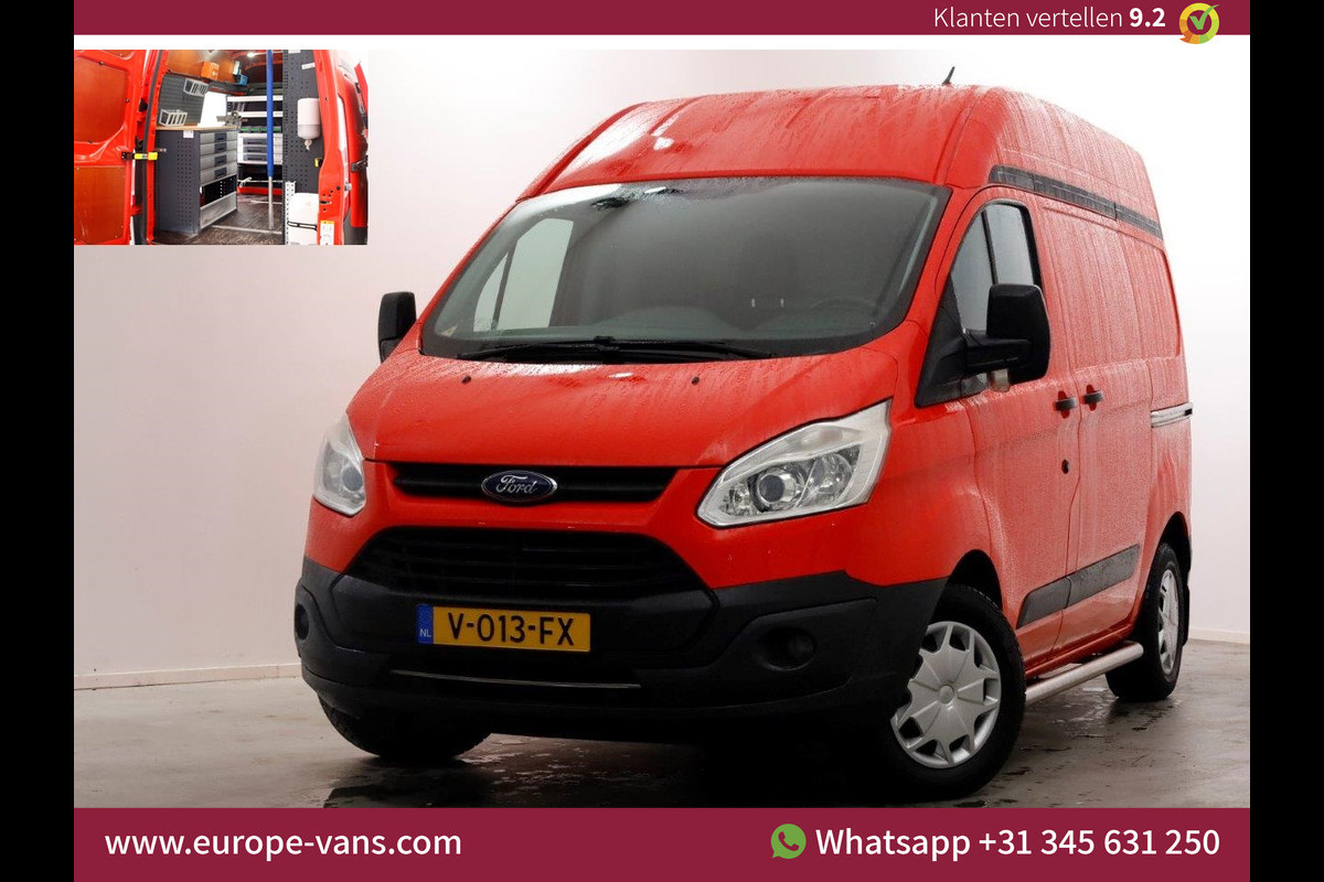 Ford Transit Custom 2.0 TDCI 130pk E6 L1H2 Trend Airco/Inrichting/2x Schuifdeur 04-2017