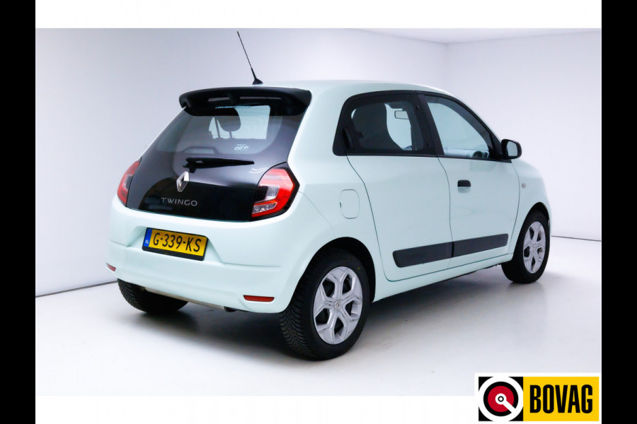 Renault Twingo 1.0 SCe Life 74 PK Airco, Bluetooth, Cruise, 15"Lichtmetalen velgen, Mintgroen, winterset