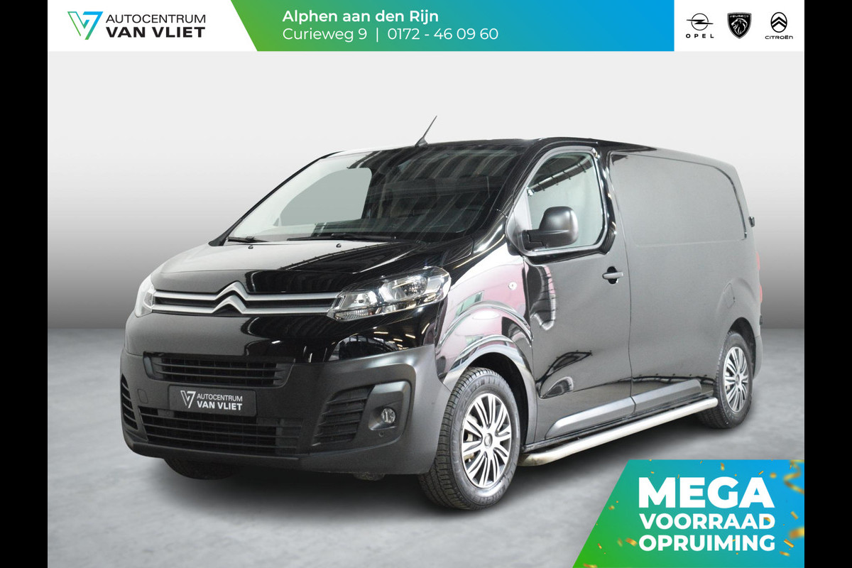 Citroën Jumpy 1.5 BlueHDI 100 M Club LAADRUIMTEBETIMMERING | SIDEBARS | NAVIGATIE | CARPLAY | ACHTERUITRIJCAMERA MET SENSOREN | 60.883km