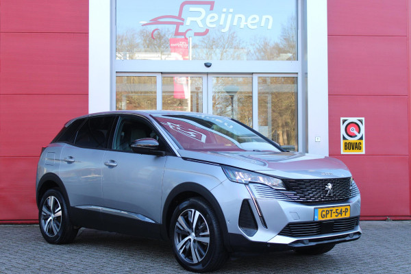 Peugeot 3008 1.2 130PK ALLURE PACK BUSINESS | NAVIGATIE | ACHTERUITRIJ CAMERA | APPLE CARPLAY/ANDROID AUTO | DODEHOEK BEWAKING | KEYLESS ENTRY/START | LICHTMETALEN VELGEN 18" | ADAPTIVE CRUISE CONTROL | LED KOPLAMPEN | DAB+ RADIO |