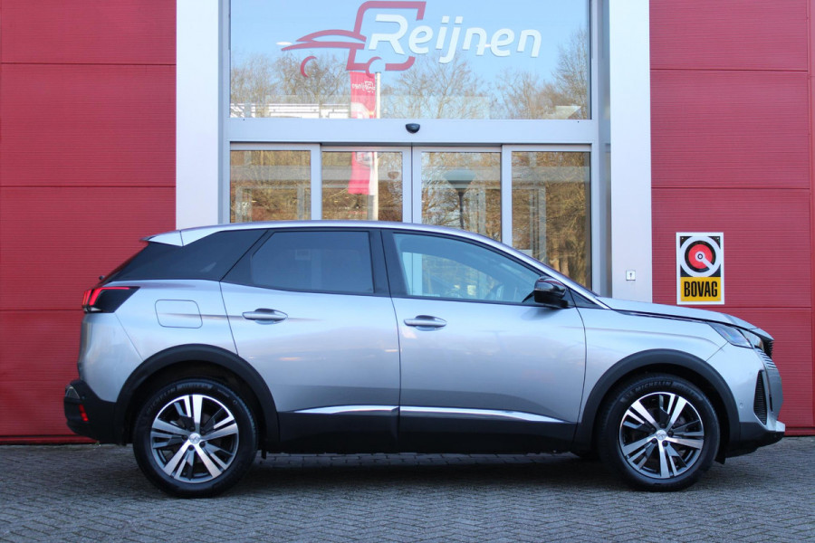 Peugeot 3008 1.2 130PK ALLURE PACK BUSINESS | NAVIGATIE | ACHTERUITRIJ CAMERA | APPLE CARPLAY/ANDROID AUTO | DODEHOEK BEWAKING | KEYLESS ENTRY/START | LICHTMETALEN VELGEN 18" | ADAPTIVE CRUISE CONTROL | LED KOPLAMPEN | DAB+ RADIO |