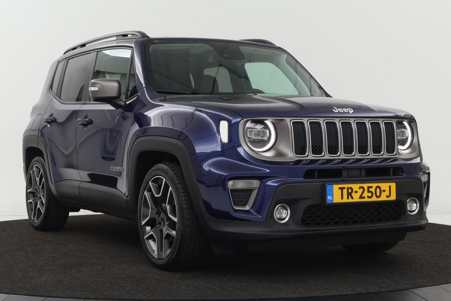 Jeep Renegade 1.0T Limited | Leder | Stoel & stuurverwarming | Adaptive cruise | Camera | Carplay | Full LED | Navigatie | Keyless