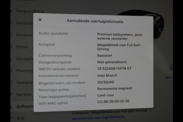 Tesla Model 3 SR+ 60kWh 325PK 19"Lmv AutoPilot Premium-Luidsprekers Leder PanoDak Adaptive Cruise Camera's Elektr.-Stuur+Stoelen+Spiegels+Gehe Ecc Navigatiesysteem Full Map LED Comfortstoelen ACC Ecc DAB Voorverwarmen interieur via App Keyless One-Pedal-Drive Origineel Nederlandse auto, 1e eigenaar